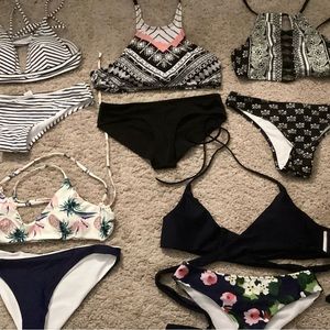Cupshe swimsuits -5 sets